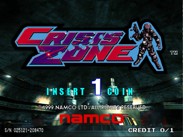 Crisis Zone - Screenshot - Game Title