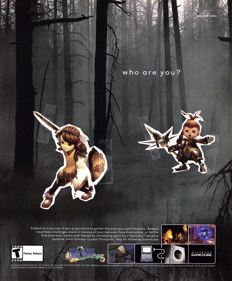 Final Fantasy Crystal Chronicles - Advertisement Flyer - Front