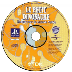 The Land Before Time: Return to the Great Valley - Disc