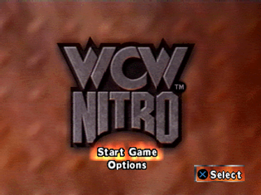 WCW Nitro - Screenshot - Game Title Image
