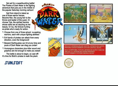 The Pirates of Dark Water - Box - Back