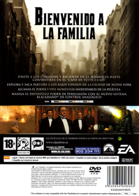 The Godfather: The Game - Box - Back
