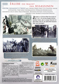 Assassin's Creed - Box - Back
