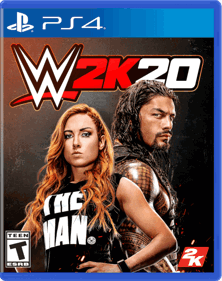 WWE 2K20 - Box - Front - Reconstructed