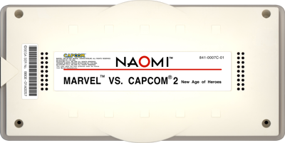 Marvel vs. Capcom 2 - Cart - Front