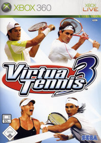 Virtua Tennis 3 - Box - Front