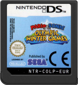 Mario & Sonic at the Olympic Winter Games - Cart - Front Image