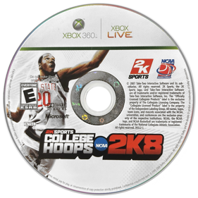 College Hoops 2K8 - Disc