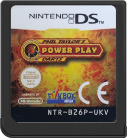 Phil Taylor's Power Play Darts - Cart - Front Image