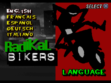 Radikal Bikers - Screenshot - Game Title