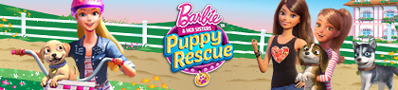 Barbie & Her Sisters: Puppy Rescue - Banner