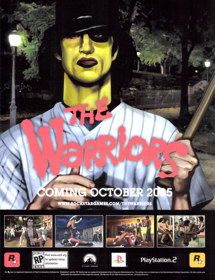 The Warriors - Advertisement Flyer - Front