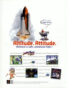 Jumping Flash! 2 - Advertisement Flyer - Front