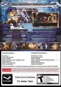 BlazBlue: Calamity Trigger - Fanart - Box - Back