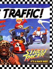 Street Racer - Advertisement Flyer - Front