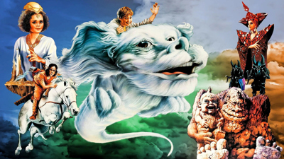 The Neverending Story II: The Arcade Game - Fanart - Background