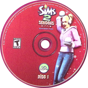 The Sims 2: Seasons - Disc