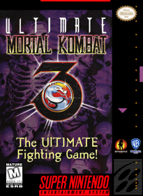 Ultimate Mortal Kombat 3 - Fanart - Box - Front