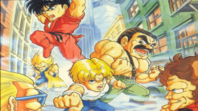 Mighty Final Fight - Fanart - Background