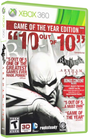 Batman: Arkham City: Game of the Year Edition - Box - 3D