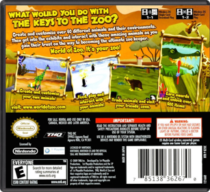 World of Zoo - Box - Back - Reconstructed