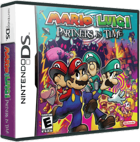 Mario & Luigi: Partners in Time - Box - 3D Image