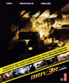 Driv3r - Advertisement Flyer - Front