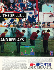 PGA Tour Golf - Advertisement Flyer - Front