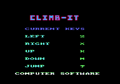 Climb-It  - Screenshot - Game Title