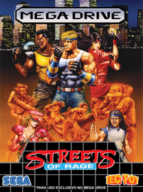 Streets of Rage - Fanart - Box - Front