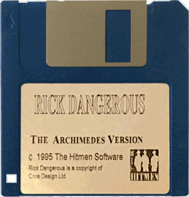 Rick Dangerous - Cart - Front