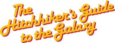 The Hitchhiker's Guide to the Galaxy - Clear Logo Image