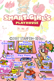 Smart Girl's Playhouse - Screenshot - Game Title