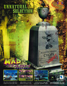 Mad Dash Racing - Advertisement Flyer - Front