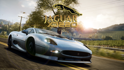 Jaguar XJ220 - Poster