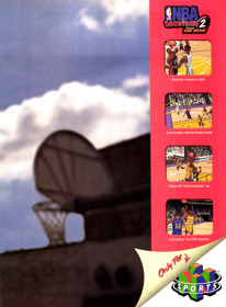 NBA Courtside 2 featuring Kobe Bryant - Advertisement Flyer - Front
