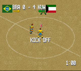 Head-On Soccer - Screenshot - Gameplay
