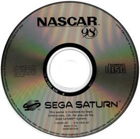 NASCAR 98 - Disc