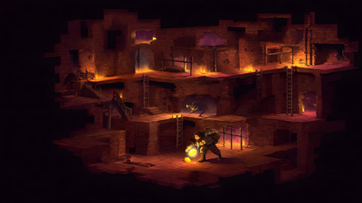 Lode Runner IV: Teikoku Karano Dasshutsu - Fanart - Background