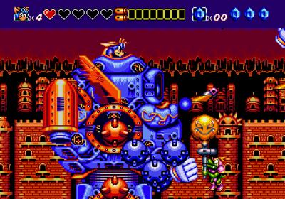 Sparkster - Screenshot - Gameplay