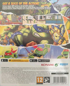 Teenage Mutant Ninja Turtles: The Cowabunga Collection - Box - Back