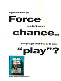 Star Wars - Advertisement Flyer - Front