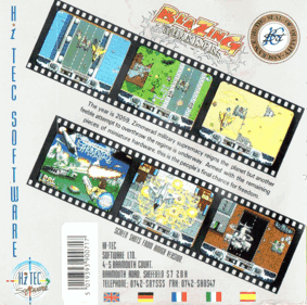 Blazing Thunder - Box - Back