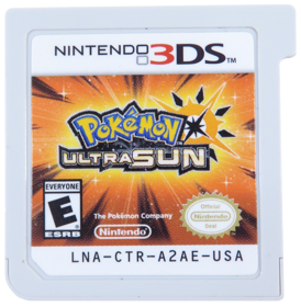 Pokémon Ultra Sun - Cart - Front