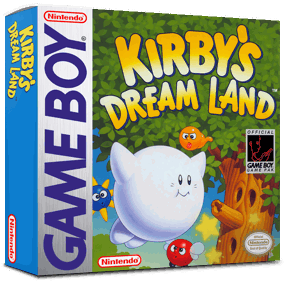 Kirby's Dream Land - Box - 3D Image