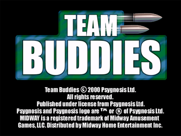 Team Buddies - Screenshot - Game Title