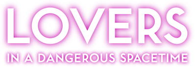 Lovers in a Dangerous Spacetime - Clear Logo