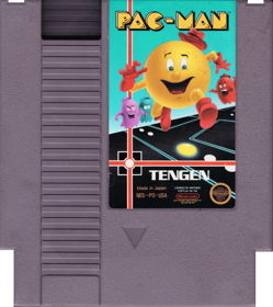 Pac-Man (Tengen) - Cart - Front