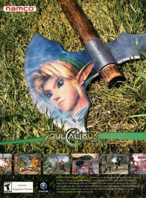 SoulCalibur II - Advertisement Flyer - Front