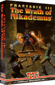 Phantasie III: The Wrath of Nikademus - Box - 3D